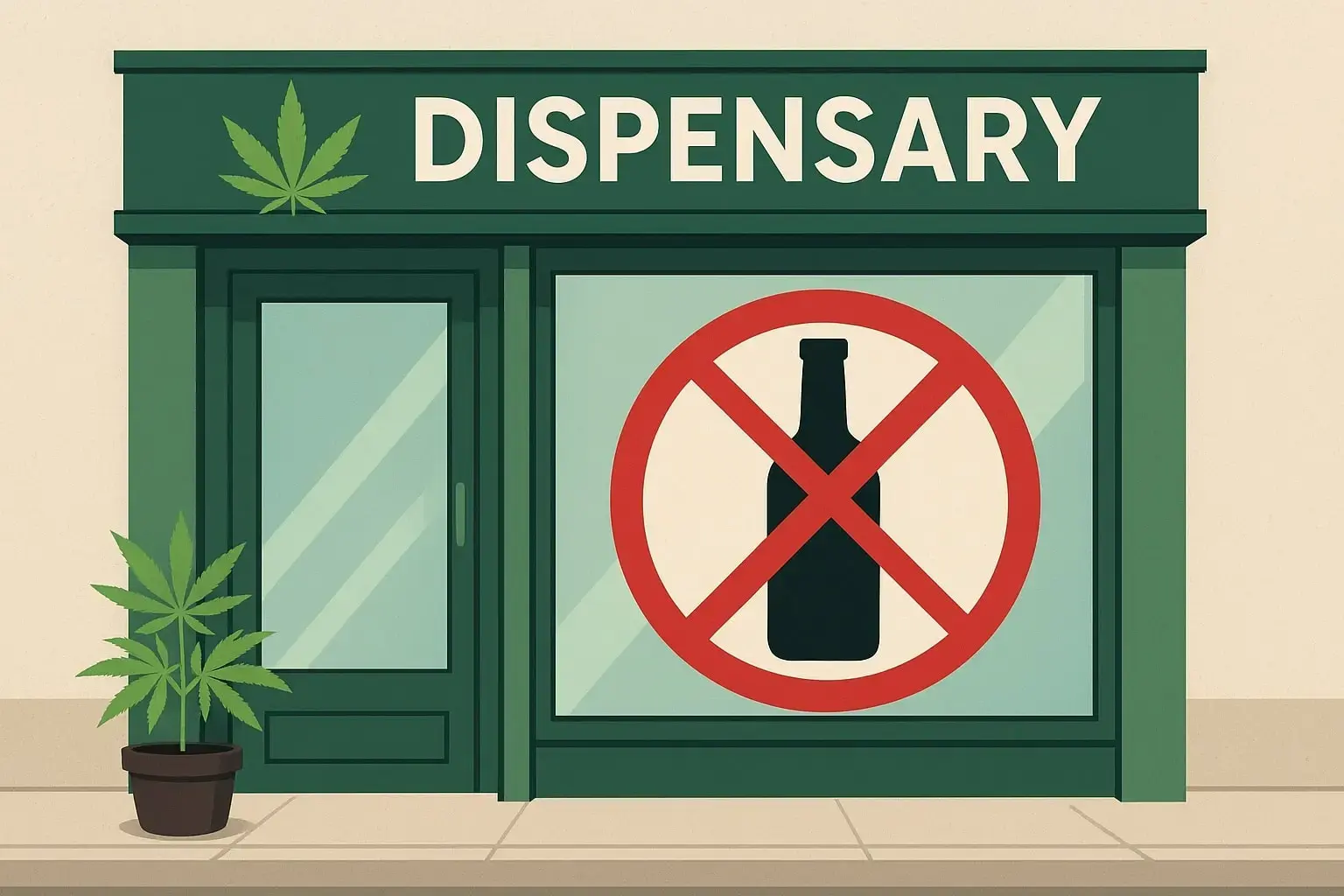 Dorośli mający dostęp do legalnej marihuany rzadziej sięgają po a-----l, wynika