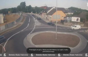 Nowe rondo w Hałcnowie to istna pułapka komunikacyjna