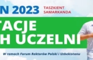 Polskie uczelnie szukają studentów w Uzbekistanie.