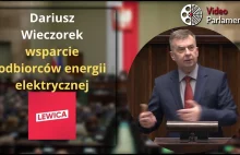Tylko w Polsce produkuje się prąd z wegla. Dariusz Wieczorek Lewica