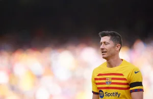 Lewandowski cieniem samego siebie w meczu FC Barcelony