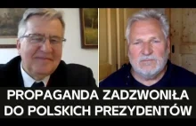 Rosyjscy propagandyści zadzwonili do Kwaśniewskiego i Komorowskiego