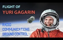 Zarestrowany głos Gagarina podczas jego lotu Wostok-1