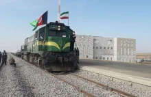 Iran uzyskuje od Afganistanu dostęp kolejowy do Chin przez korytarz wahański.