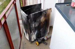 Pożar pralki w mieszkaniu - WIELKOPOLSKA