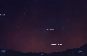NASA mówi, co zobaczymy na niebie w kwietniu. "Wenus, Merkury i deszcz...