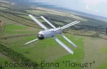 Wojna dronów czyli Łancet versus FPV (WIDEO)