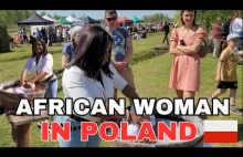Afrykanka poznaje polską kaszubską wieś i jest zachwycona.
