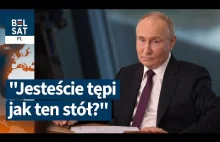 Putin kontra zagraniczni dziennikarze padły oskarżenia o kłamstwa