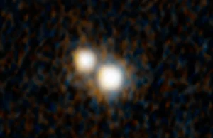 Hubble znalazł podwójnego kwazara