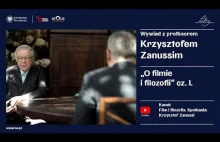 O filmie i filozofii - Wywiad z profesorem Krzysztofem Zanussim.