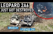 Leopard 2A6 Just got Destroyed. Ukraine lost Leopard 2A6 tanks...