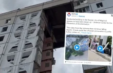 Rosjanie mogli wysadzić włąsny budynek mieszkalny w Biełgorodzie [NAGRANIE]