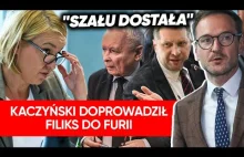 Filiks "SZAŁU dostała". Odpalona jak nigdy. Kaczyński rozsierdził ją wyzwiskami