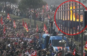 Francja: Protesty w całym kraju. Policja użyła gazu łzawiącego i armatek wodnych