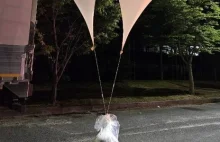 Zrzucili 150 balonów z workami śmieci. Północnokoreańska zemsta