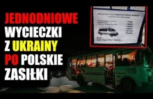 Jednodniowa turystyka Ukraińców po zasilki do Polski