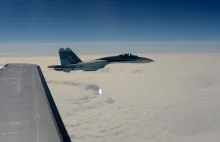 Rosyjski pilot miał próbować zestrzelić samolot RAF. Nowe informacje o groźnym