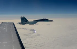 Rosyjski pilot miał próbować zestrzelić samolot RAF. Nowe informacje o groźnym