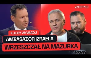 Stanowski podsumowuje rozmowę z ambasadorem Izraela