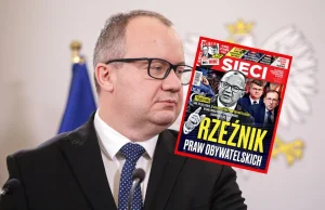 Bulwersująca okładka "Sieci". Nazywają Bodnara rzeźnikiem praw obywatelskich.