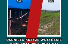 Nieznani sprawcy zniszczyli symboliczny Cmentarz Wołyński w Medyce!