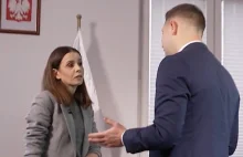 Spięcie Patryka Jakiego z dziennikarką TVN. Zrobił jej "niespodziankę"