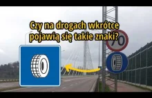 Czy widząc ten znak trzeba zakładać łańcuchy także latem? Polska sraczka znakowa