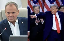 Do Trumpa dotarły materiały z negatywnymi wypowiedziami Tuska na jego temat!
