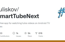SmartTubeNext - YouTube bez reklam na telewizorze (za darmo, open source)