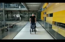 Mężczyzna sparaliżowany w wyniku wypadku rowerowego może znowu chodzić