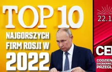 Top10 firm z największymi stratami w Rosji.
