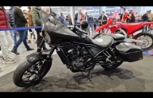 Harley? Nie to Honda Rebel z osłoną Bat Wing