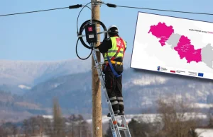 Tauron dostał pieniądze z KPO. Wybuduje sieć światłowodową dla kilkuset miejscow