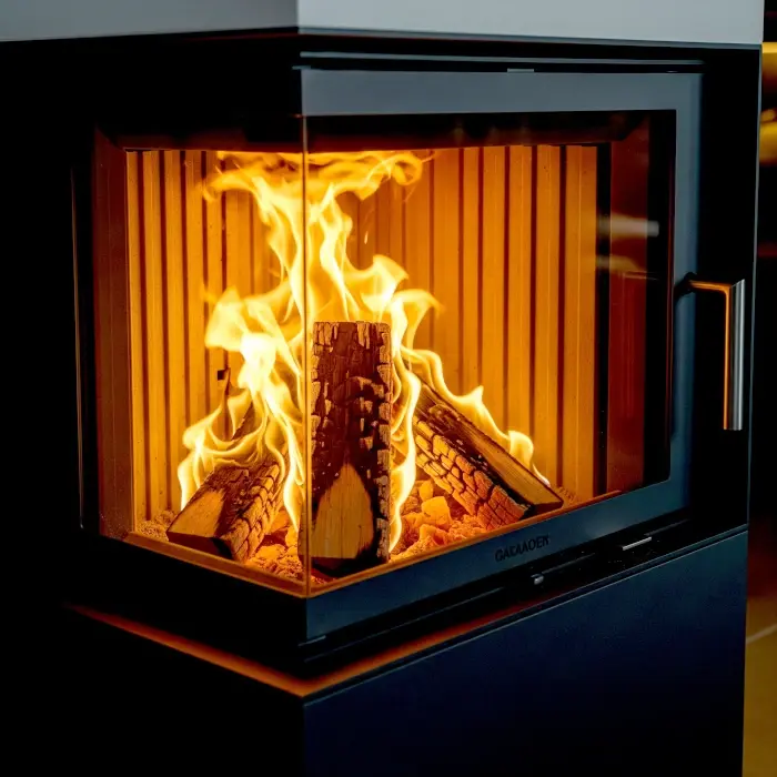 Piec na Drewno i Magazyn Ciepła z Minimum Dwóch Mauserów IBC