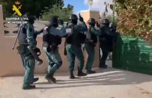 Hiszpania. Polak otworzył ogień do policjantów. Ranni czterej funkcjonariusze -