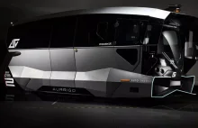 Ten autonomiczny autobus wygląda jak tramwaj na sterydach
