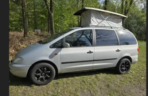 Kamper z minivana Seat Alhambra Westfalia