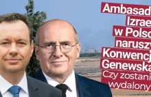Ambasador Izraela w Polsce wywołał skandal dyplomatyczny