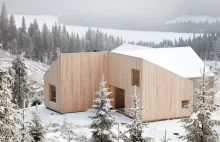 Norweska nowoczesna architektura- dom niedaleko Oslo