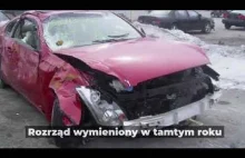 Paweł sprzedaje swojego gruza za 45 koła - 200 km/h w terenie zabudowanym.