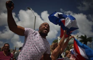 Antyrządowe protesty na Kubie.