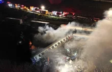 Katastrofa kolejowa w Grecji. Dziesiątki zabitych [FILM]