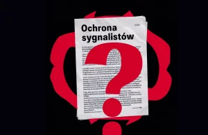 Ustawa o ochronie sygnalistów to nowe koszty dla przedsiębiorców