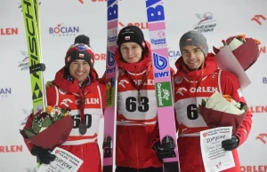 Paweł Wąsek mistrzem Polski w skokach narciarskich. Znokautował rywali