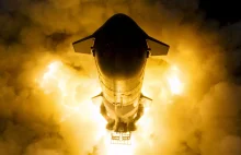 Silniki górnego stopnia Starshipa odpalone! Niesamowite wideo od SpaceX