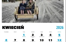 Kalendarz Warszawski SWNF Na Rok 2026 Stara Przedwojenna Warszawa W Kolorze