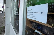 Szokujący napis na witrynie sklepu. To hasło rodem z III Rzeszy