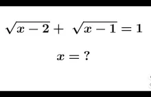 Potrafisz rozwiązywać takie równania?