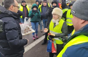 Protest rolników na przejściu w Medyce zawieszony